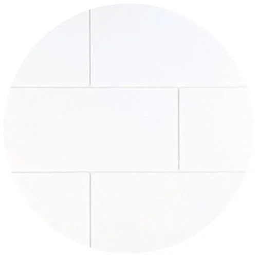 Pure White shower tile color